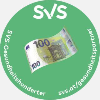 Du kannst für dieses Angebot den SVS Hunderter beantragen